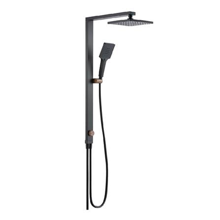 LIVINOX SHOWER HEATER DC PUMP RAIN SHOWER LWH-LS800-DC-RMB MATTE BLACK