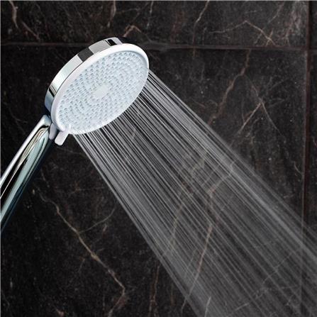 RASLAND HAND SHOWER SET 5-FUNCTION D414-D7744 CHROME