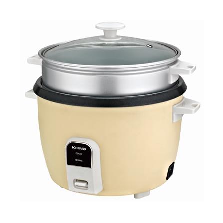 KHIND CONVENTIONAL RICE COOKER RC1018C 480W 1.8L BEIGE