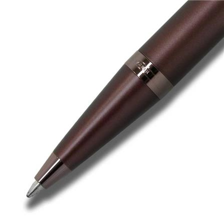 PARKER IM MONO BURGUNDY BALLPOINT PEN MEDIUM BLACK TB