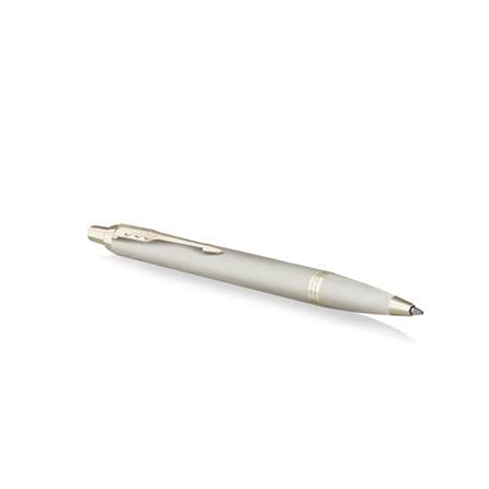 PARKER IM MONO CHAMPAGNE BALLPOINT PEN MEDIUM BLACK TB
