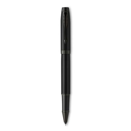 PARKER IM MATTE BLACK BLACK TRIM ROLLERBALL HD TB
