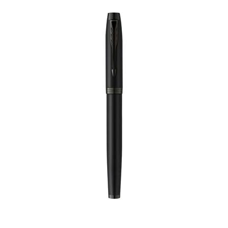PARKER IM MATTE BLACK BLACK TRIM ROLLERBALL HD TB