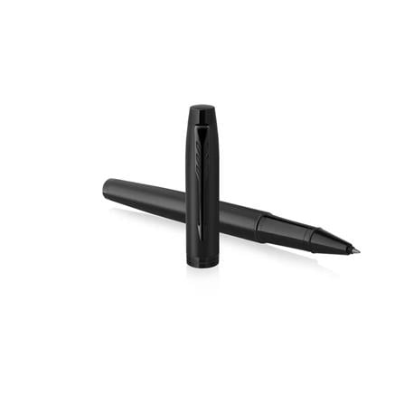 PARKER IM MATTE BLACK BLACK TRIM ROLLERBALL HD TB