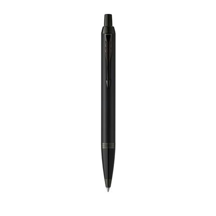 PARKER IM MATTE BLACK BLACK TRIM BALLPOINT PEN MEDIUM BLACK TB