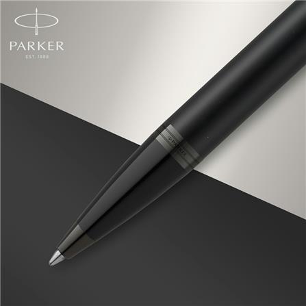 PARKER IM MATTE BLACK BLACK TRIM BALLPOINT PEN MEDIUM BLACK TB