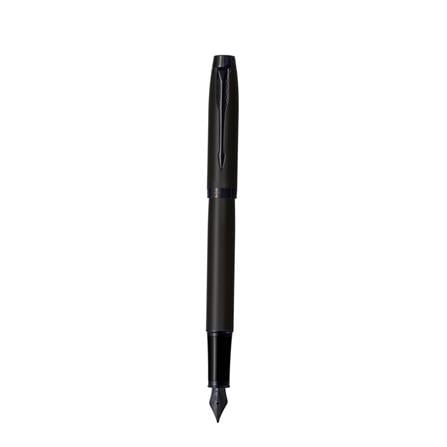 PARKER IM MATTE BLACK BLACK TRIM FOUNTAIN PEN FINE+CONVERTER TB