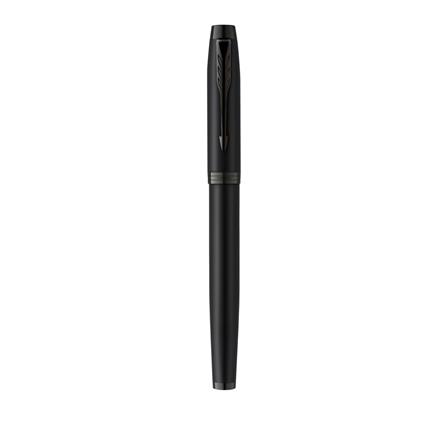 PARKER IM MATTE BLACK BLACK TRIM FOUNTAIN PEN FINE+CONVERTER TB