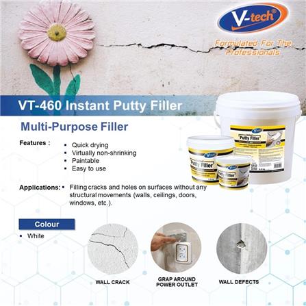 V-TECH PUTTY FILLER VT-460W5K