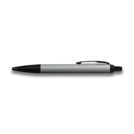 PARKER IM MATTE GREY BLACK TRIM BALLPOINT PEN MEDIUM BLACK TB