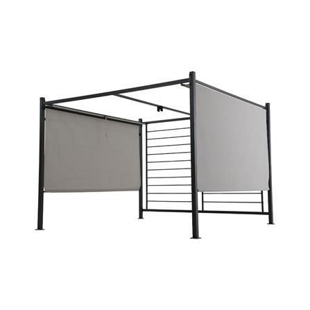 GAZEBO SPRING KOTA PLUS 3x3M BLACK