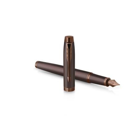 PARKER IM MONO BURGUNDY FOUNTAIN PEN FINE+CONVERTER TB