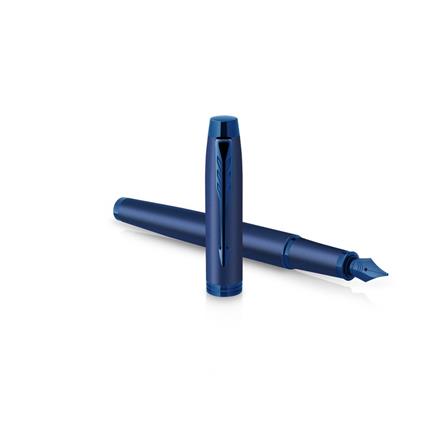 PARKER IM MONO BLUE FOUNTAIN PEN FINE+CONVERTER TB