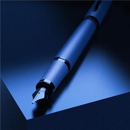 PARKER IM MONO BLUE FOUNTAIN PEN FINE+CONVERTER TB
