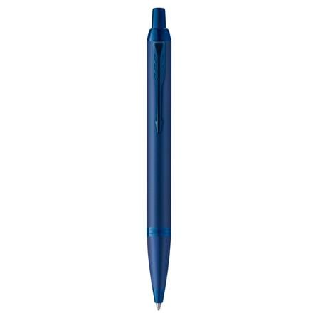 PARKER IM MONO BLUE BALLPOINT PEN MEDIUM BLACK TB