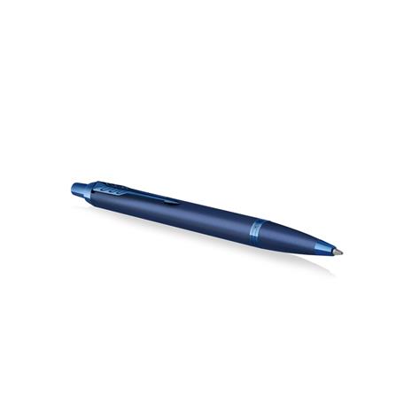 PARKER IM MONO BLUE BALLPOINT PEN MEDIUM BLACK TB