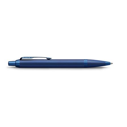 PARKER IM MONO BLUE BALLPOINT PEN MEDIUM BLACK TB