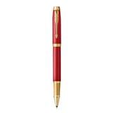 PARKER IM PREMIUM RED GOLD TRIM ROLLERBALL PEN TB