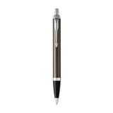 PARKER IM DARK ESPRESSO CHROME TRIM BALLPOINT PEN MEDIUM BLACK TB