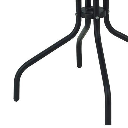 PATIO TABLE SPRING NELLY 60CM BLACK