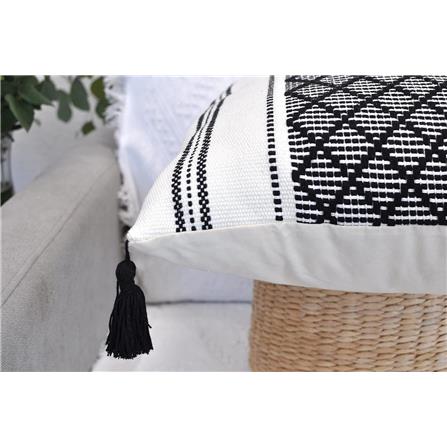 HOME LIVING STYLE CUSHION RIMBUN 18X18 GRAY