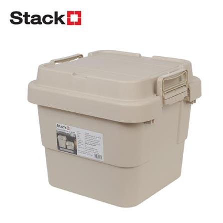 TRUCK ORGANIZER 30L GLAM 39.5X39X36CM BEIGE STACKO