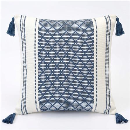 HOME LIVING STYLE CUSHION RIMBUN 18X18 BLUE