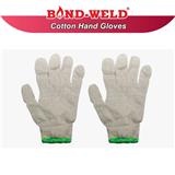 BOND-WELD COTTON HAND GLOVES (+/-400g) 1 DOZEN GREEN B-104DZ