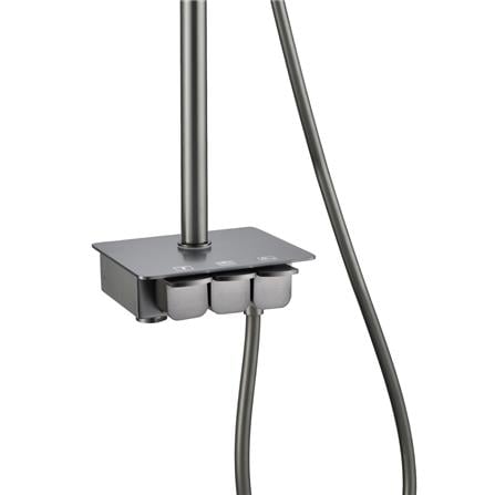 CABANA RAIN SHOWER CSS8813-GM GUN METAL