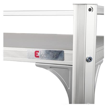 DISH DRAINER RACK EKONO SKD-S1M 3-TIER ALUMINIUM 77X41X88.5CM