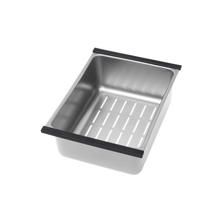 SORENTO BUILT-IN NANOMAGMA MULTIFUNCTIONAL KITCHEN SINK SRTKS7846 78CM 1BOWL SILVER CHROME FINISH STAINLESS STEEL WITH PULL OUT TAP SRTKT71SS