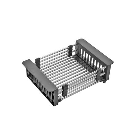 CABANA BUILT-IN HONEYCOMB KITCHEN SINK CKS6447-BL 44CM BLACK 1BOWL STAINLESS STEEL WITH FAUCET CB1530SS-BL-DIY