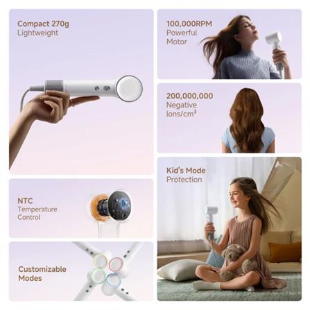 DREAME MINI HIGH SPEED HAIR DRYER BLUE