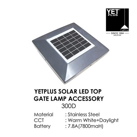 YETPLUS SOLAR TOP 300D 6W WW+DL