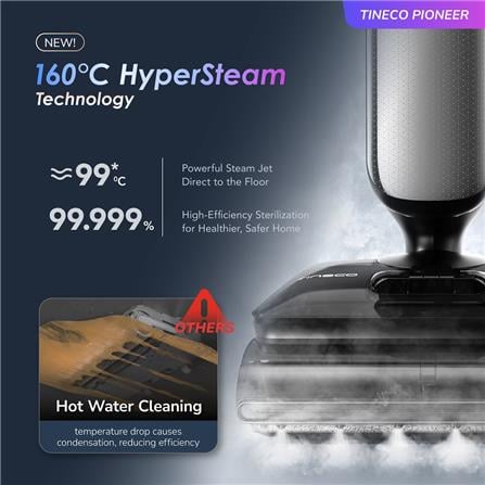 TINECO WET AND DRY VACUUM S9 ARTIST STEAM PRO 0.88/0.8L