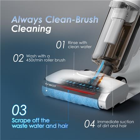 TINECO WET AND DRY VACUUM IFLOOR Y2 1.0/0.8L