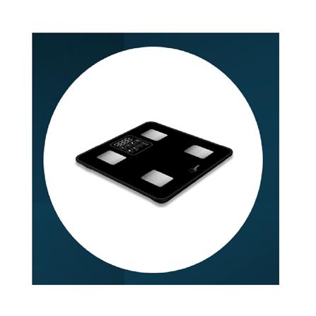 DHOME DIGITAL BMI SCALE CS60020 180KG BLACK