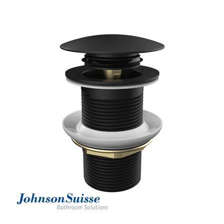 JOHNSON SUISSE POP UP WASTE WBFT402071MB WITH NO OVERFLOW 78MM