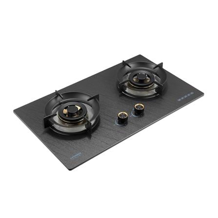 LIVINOX SINTERED STONE GAS HOB LGH-468B 2B-SL 2BURNER 5.5KW 76CM