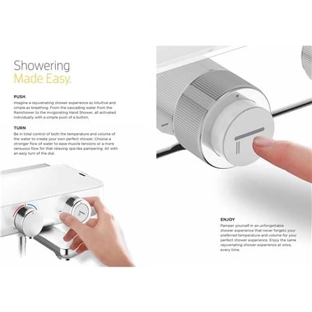 AMERICAN STANDARD SIGNATURE RAINSHOWER SYSTEM FFAS1722-709500BC0