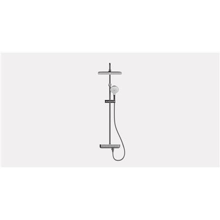 AMERICAN STANDARD EASYSET RAIN SHOWER FFAS4956-601AL0BF0 BRUSHED HARD GRAPHITE